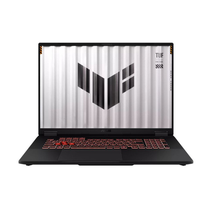 Ноутбук Asus/TUF Gaming A18/FA808UH-S8058W/1г/Ryzen 7/260/3,8 GHz/16 Gb/PCIe NVMe SSD/512 Gb/No ODD/GeForce/RTX 5050/8 Gb/18 ''/1920x1200/Windows 11/P