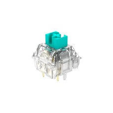 Линейные переключатели HyperX 85U08AA аква<br>Линейные свитчи HyperX созданы на основе наших успешных красных
свитчей, но отличаются большей гибкостью и универсальностью. Эти 5-
контактные свитчи совместимы с большинством клавиатур с 5-контактным
разъемом