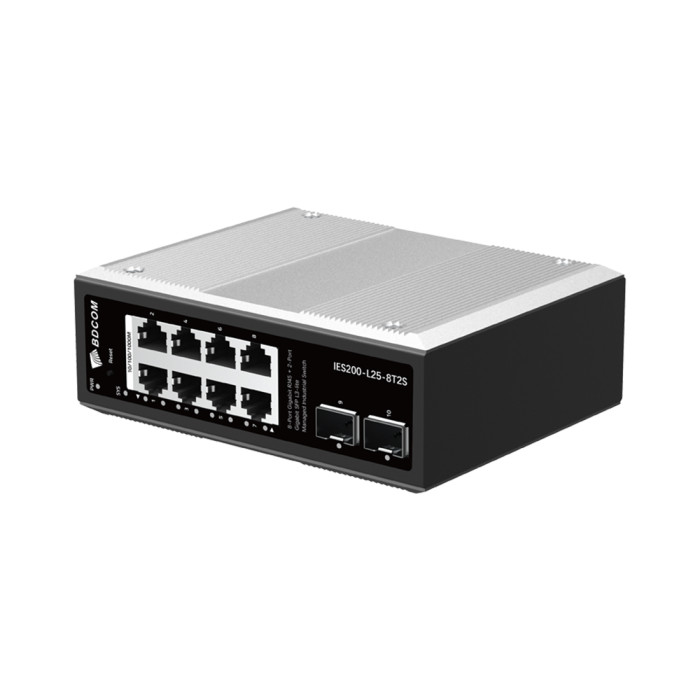 Коммутатор BDCOM IES200-L25-8T2S<br>80204