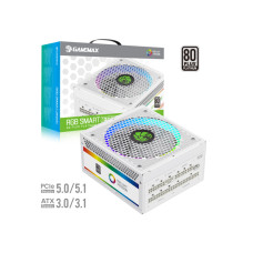 Блок питания Gamemax RGB-Smart 1300 PRO WH Platinum<br>80241