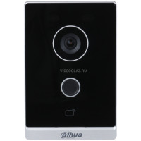 Dahua вызывная панель DHI-VTO2211G-WP черный, серебристый