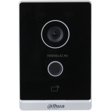 Dahua вызывная панель DHI-VTO2211G-WP черный, серебристый