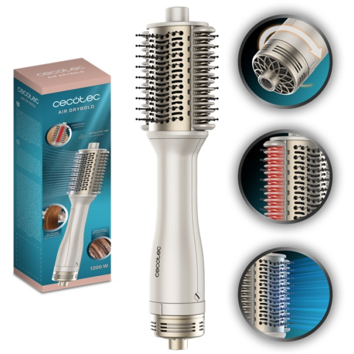 Cecotec A01_EU01_109099 фен-щетка белый