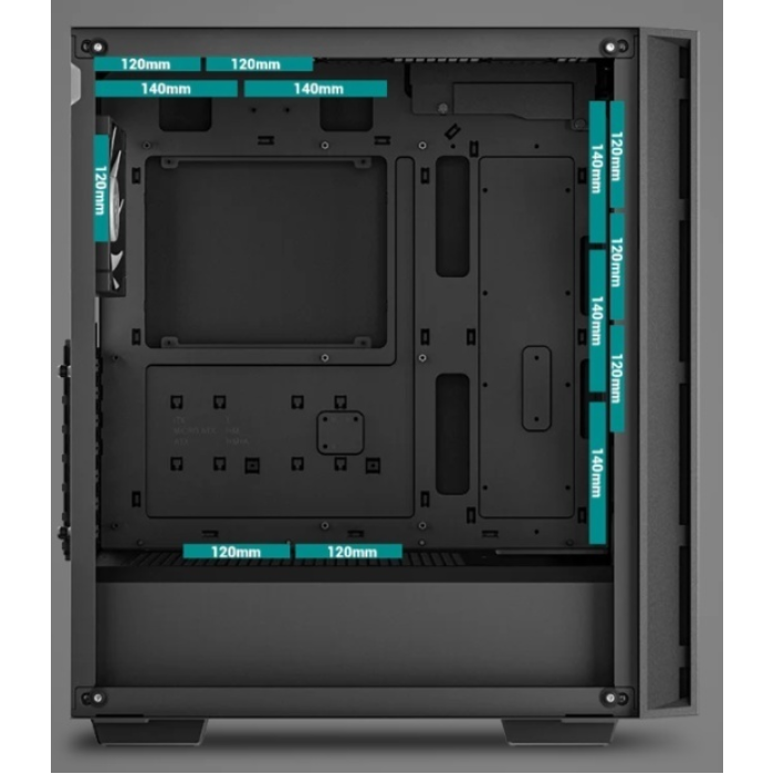 Deepcool MATREXX 55 MESH V4 черный