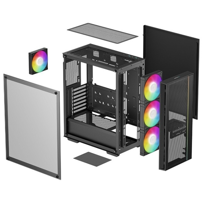 Deepcool MATREXX 55 MESH V4 черный