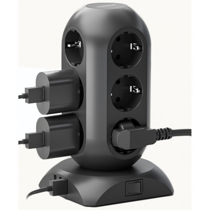 Сетевой фильтр Tessan TPS02-DE 2 м