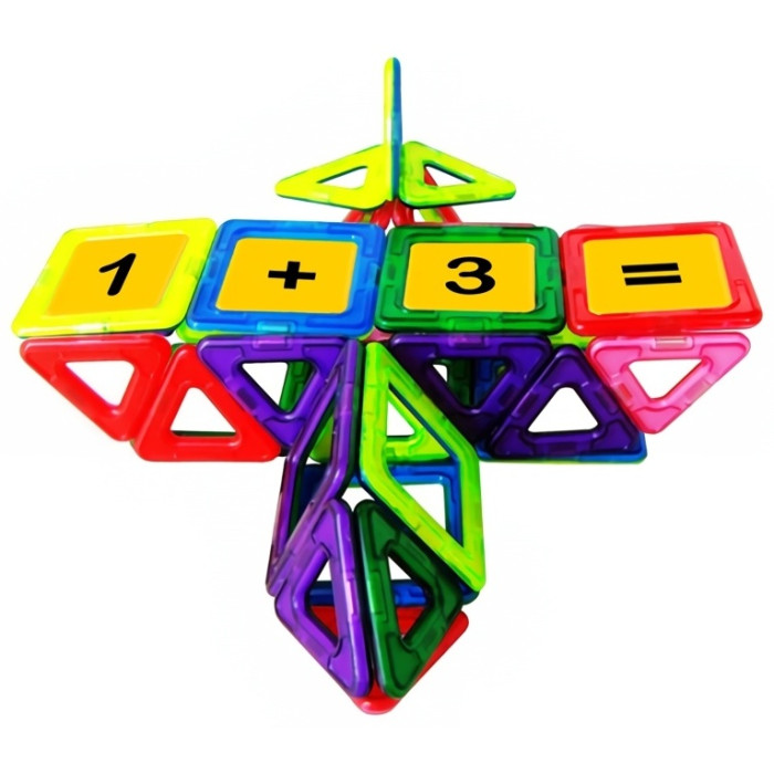 Конструктор Magplayer Магнитный конструктор, деталей 72 шт