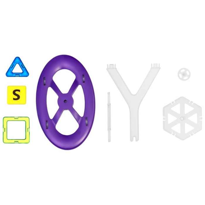 Конструктор Magplayer Магнитный конструктор, деталей 72 шт