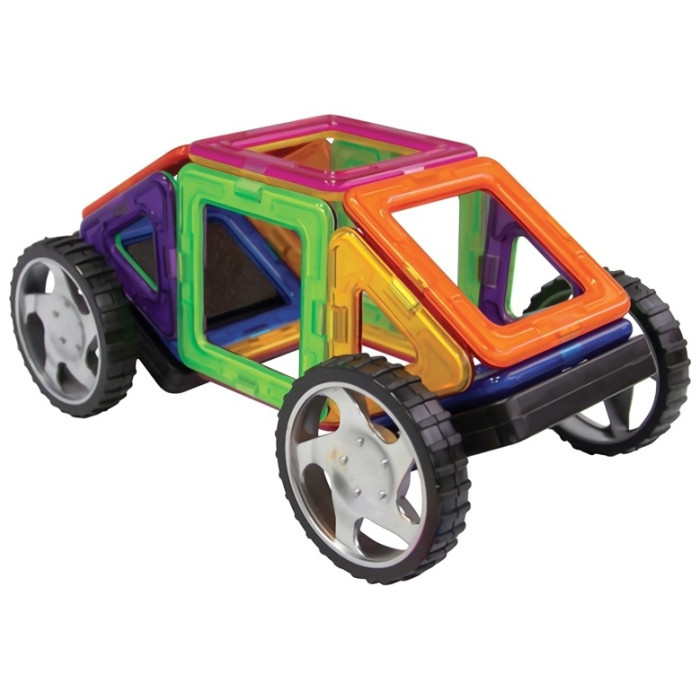 Конструктор Magplayer Магнитный конструктор, деталей 66 шт