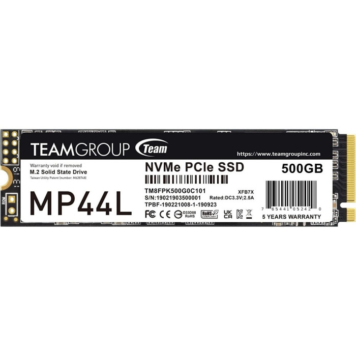 SSD Team Group TM8FPK500G0C101 500 ГБ