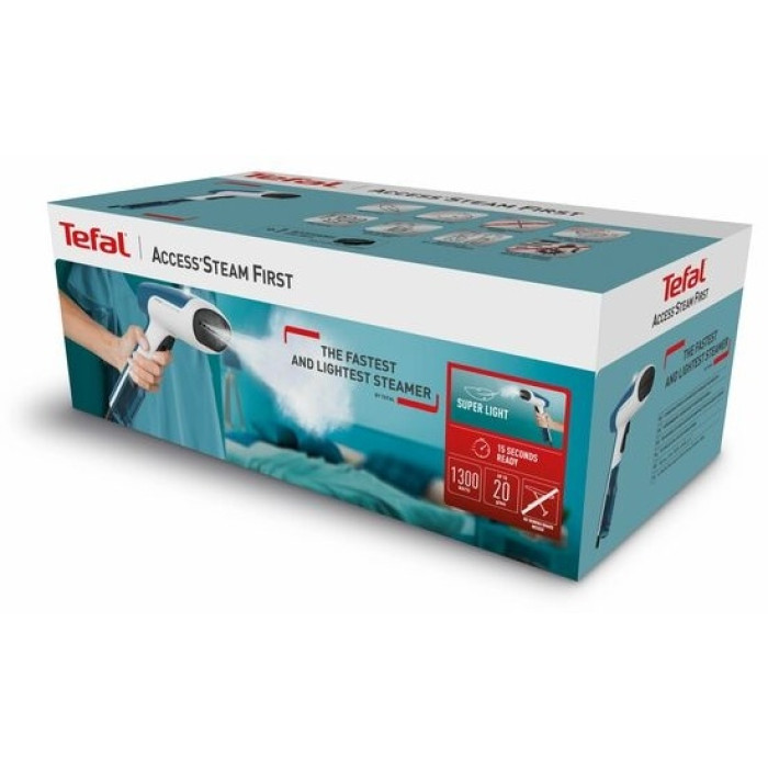 Tefal DT6130E0 Access Steam First синий, белый