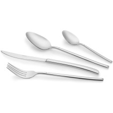 Набор столовых приборов Ardesto 24 шт, серебристый AR0724MS