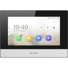 Hikvision монитор DS-KH6320-WTDE1 серебристый черный
