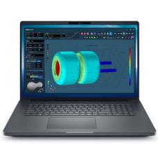 Мобильная рабочая станция Dell/Pro Max 18 Plus MB18250/Core Ultra 7/265HX/2,3 GHz/32 Gb/SSD/512 Gb/No ODD/GeForce/RTX PRO 1000 Blackwell/8 Gb/18 ''/25