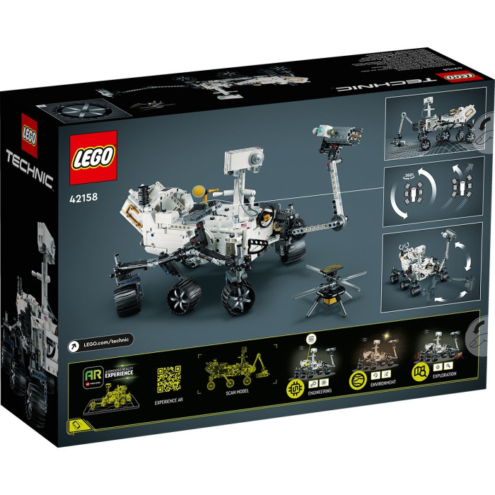 Конструктор LEGO Марсоход NASA Perseverance Mars Rover, деталей 1132 шт