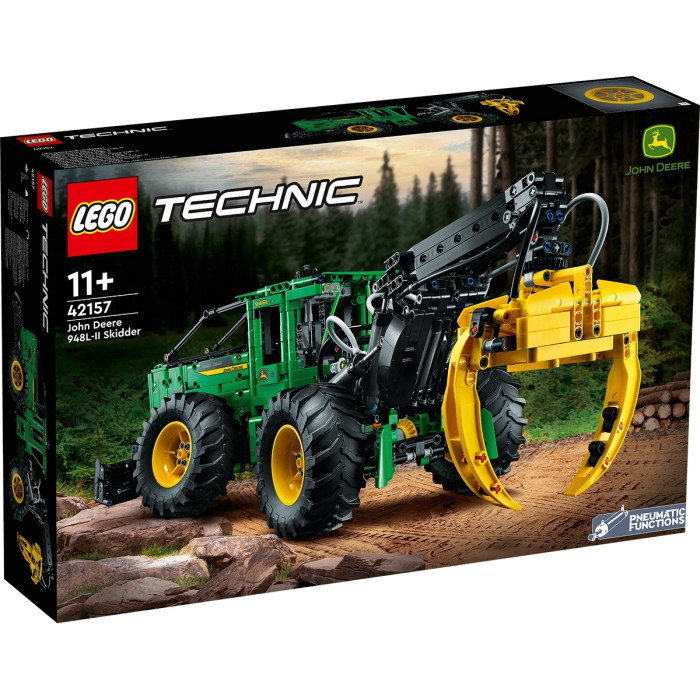 Конструктор LEGO Трелевочный трактор John Deere 948L-II, деталей 1492 шт