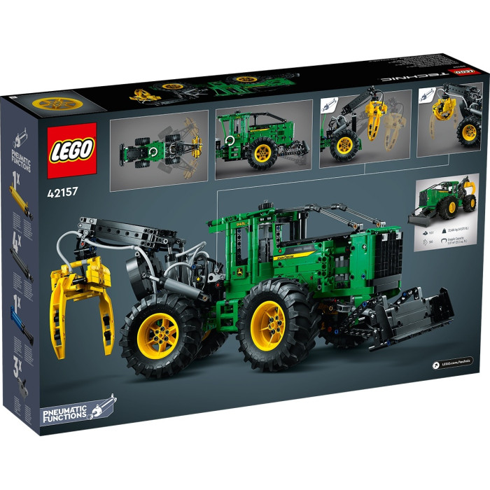 Конструктор LEGO Трелевочный трактор John Deere 948L-II, деталей 1492 шт