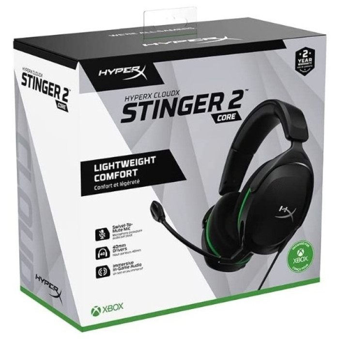 HyperX CloudX Stinger 2 Core 6H9B8AA черный