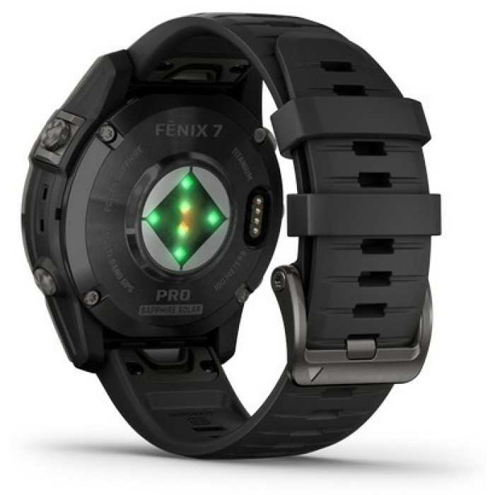 Garmin Fenix 7 Pro Sapph Solar черный