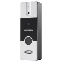 Hikvision вызывная панель DS-KB2411T-IM черный, серебристый