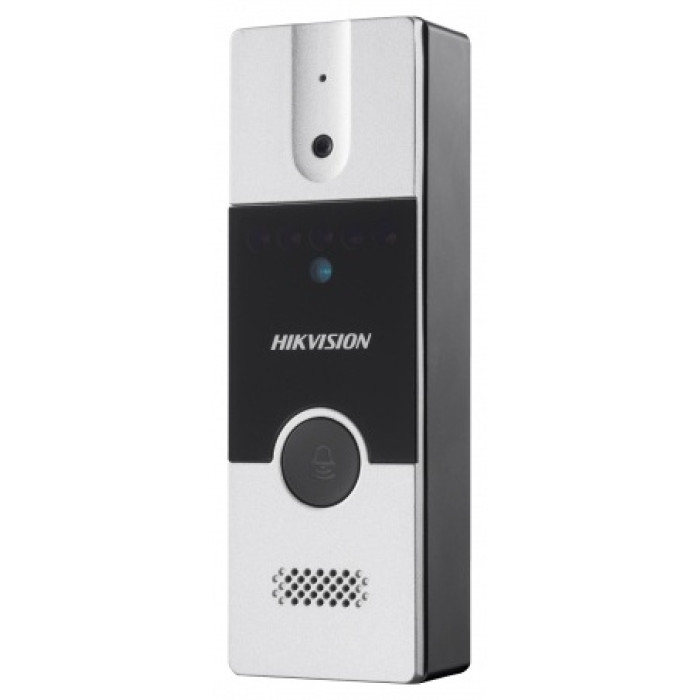 Hikvision вызывная панель DS-KB2411T-IM черный, серебристый