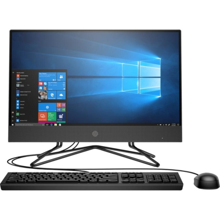 HP 200 G4 AiO 6D418EA черный