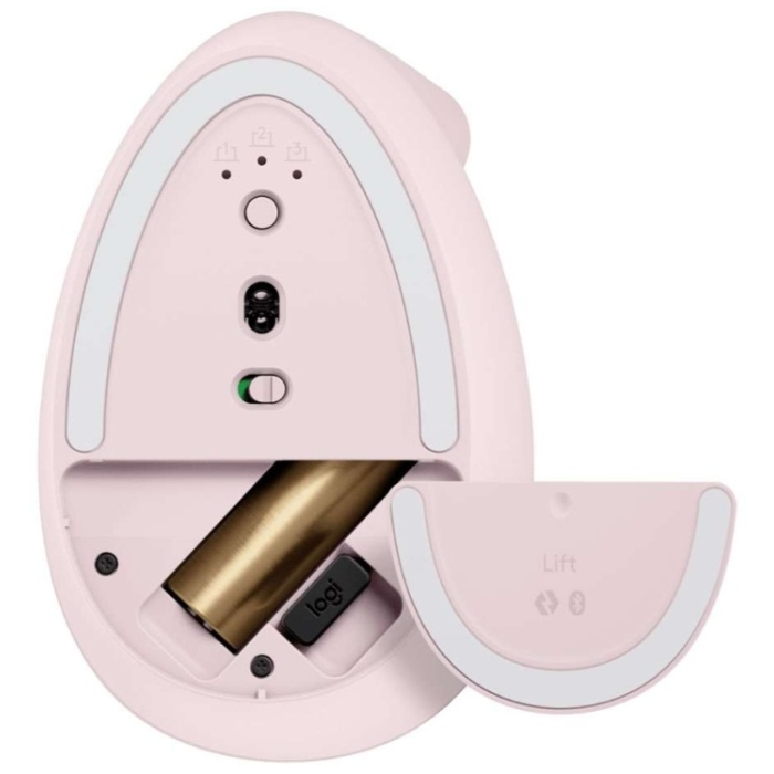 Logitech Lift Vertical Ergonomic розовый