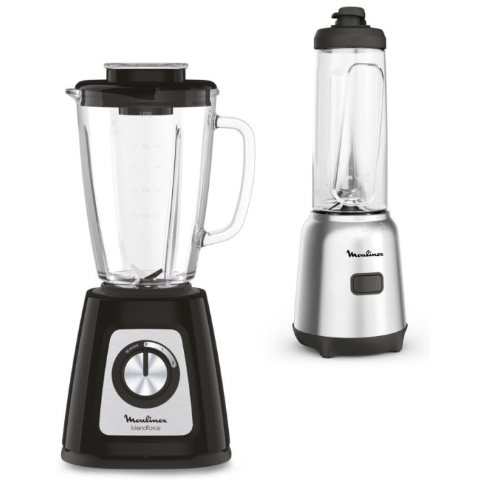 Стационарный Блендер Moulinex BlendForce 2 LM435810 черный