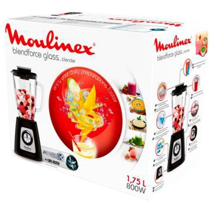 Стационарный Блендер Moulinex BlendForce 2 LM435810 черный