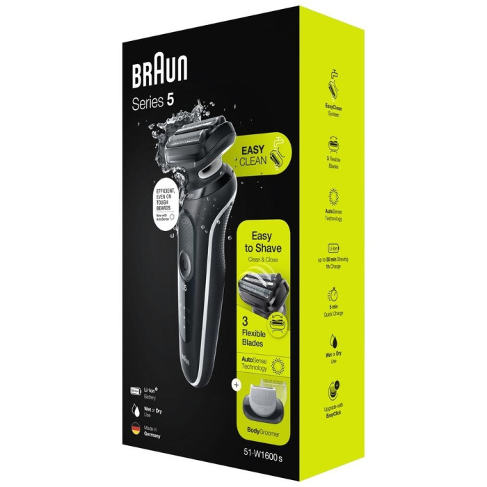 Braun 51-W1600s сеточная от аккумулятора