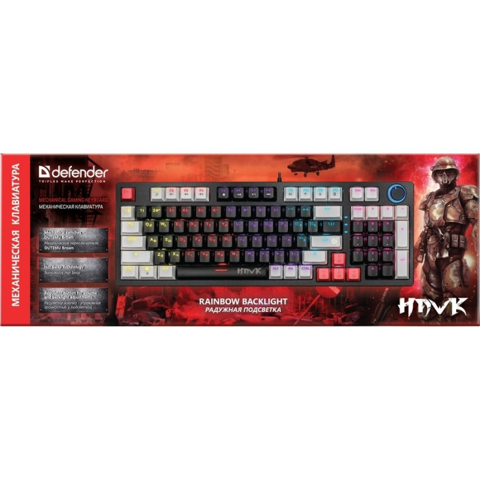 Defender Hawk GK-418 45419 черный
