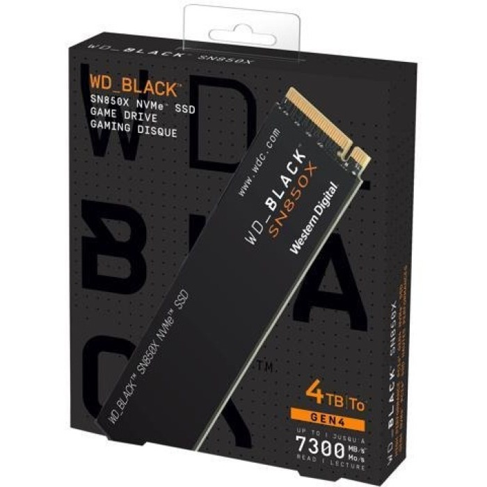 SSD Western Digital SN850X WDS400T2X0E 4000 ГБ
