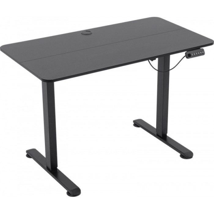 Компьютерный стол Ritmix Defender Prizma, 115x110x60 см, черный