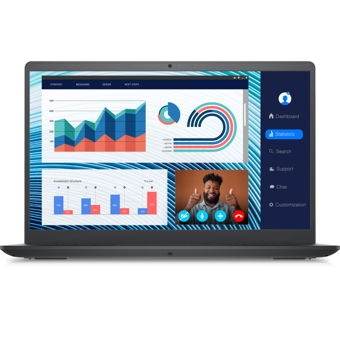 Dell Vostro 3420/Core i5-1235U/16GB/512GB SSD/14.0' FHD/Intel Iris Xe/Cam & Mic/WLAN + BT/Backlit Kb/3 Cell/W11Pro/3Yr<br>Part number	
N4340PVNB3420EMEA01

Processor	
12th generation Intel Core i5-1235U, 12 MB cache, 10 cores, 12 threads, maximum