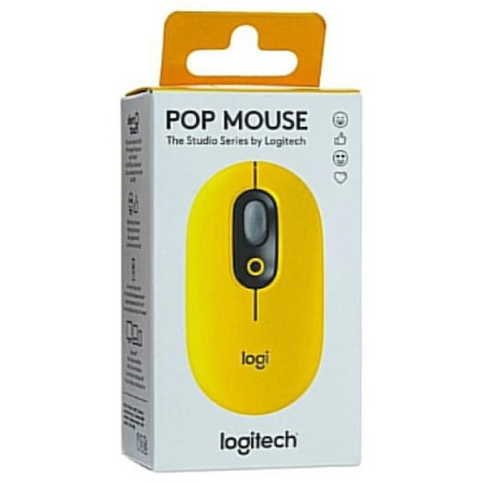 Logitech POP Bluetooth Mouse желтый