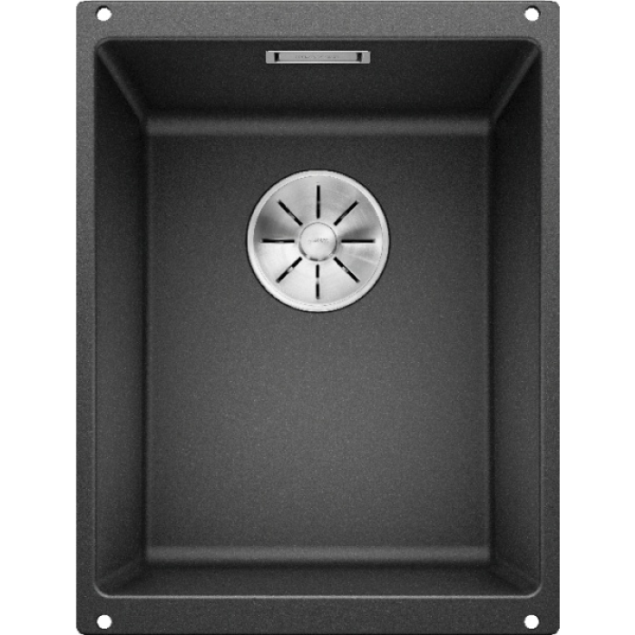 Кухонная мойка Blanco Subline 320-U антрацит (523406) 35х46х19 см, искусственный камень, тон антрацит