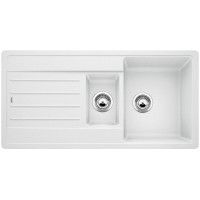 Кухонная мойка Blanco Legra 6S белый (522209) 100х50х19 см, искусственный камень, тон белый