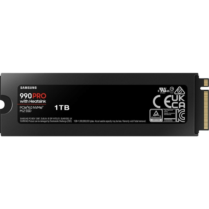 SSD Samsung 990 PRO Heatsink MZ-V9P1T0CW 1000 Гб