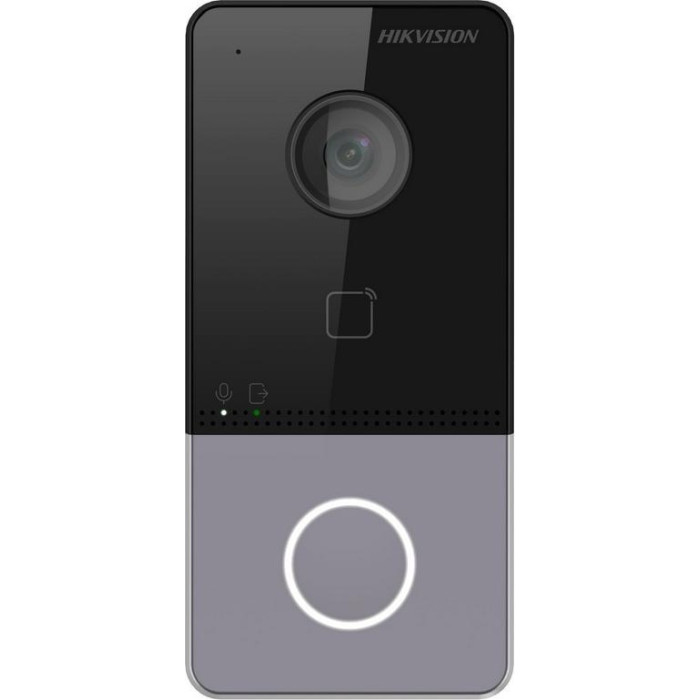Hikvision вызывная панель DS-KV6113-WPE1(C) черный