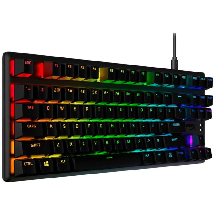 HyperX Alloy Origins Core PBT HX Red TKL 639N7AA#ABA черный