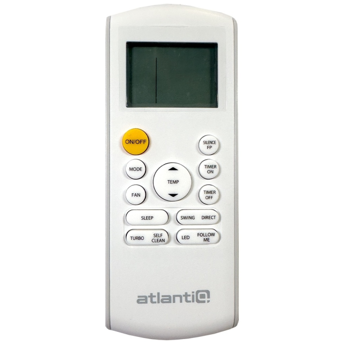 Atlantiq ASAFA-12HRN8-S серебристый + монтажный комплект