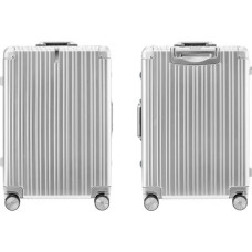 Чемодан NinetyGo NinetyGo All-round Guard Luggage 24 61 л, Space Silver, серый поликарбонат, алюминий 61 л серебристый