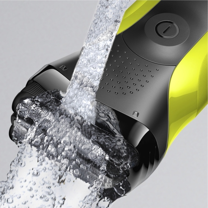 Braun Series 3 300s с 3 плавающими лезвиями, зеленый