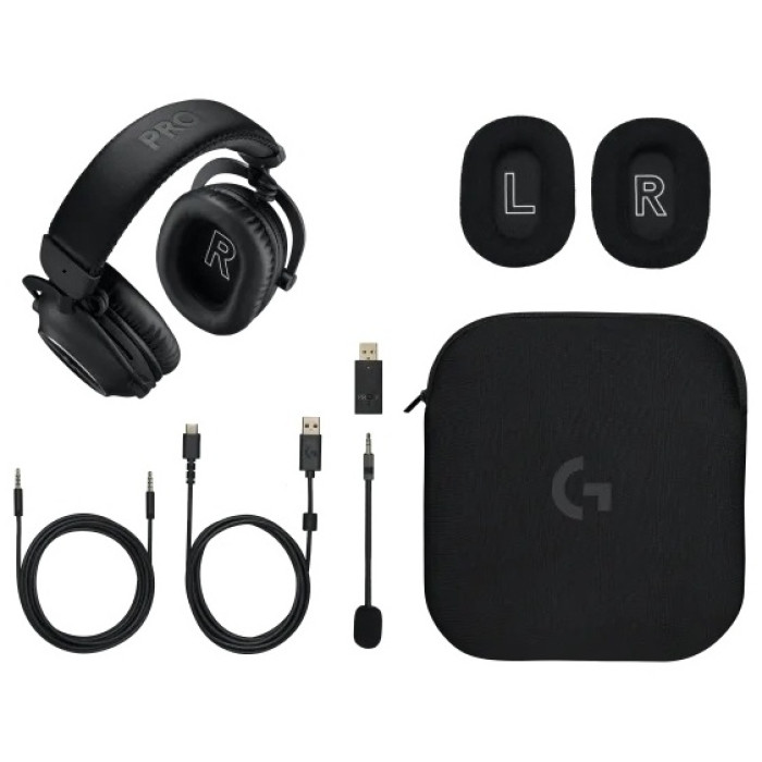 Logitech G Pro X 2 Lightspeed черный