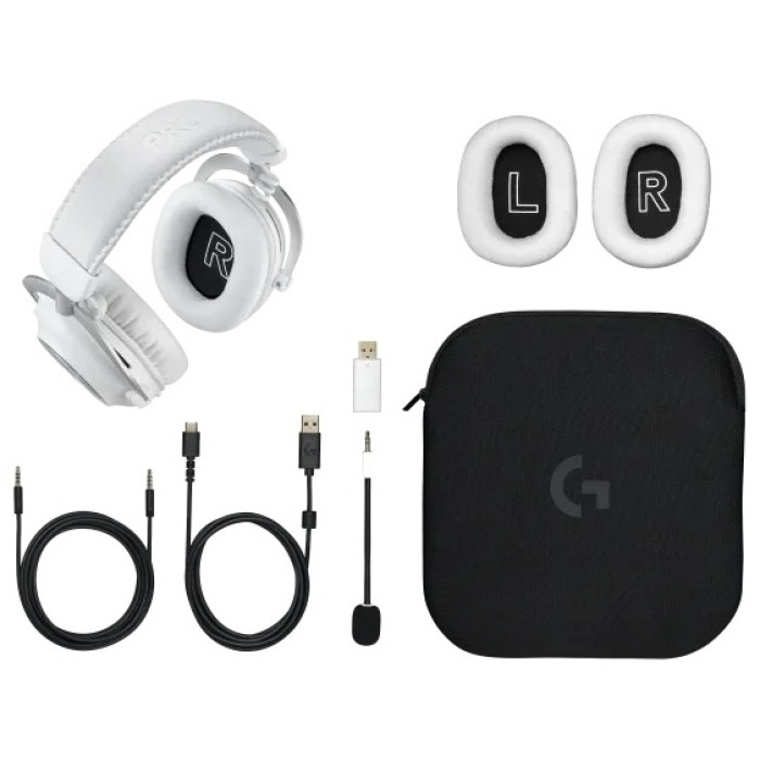 Logitech G Pro X 2 Lightspeed белый
