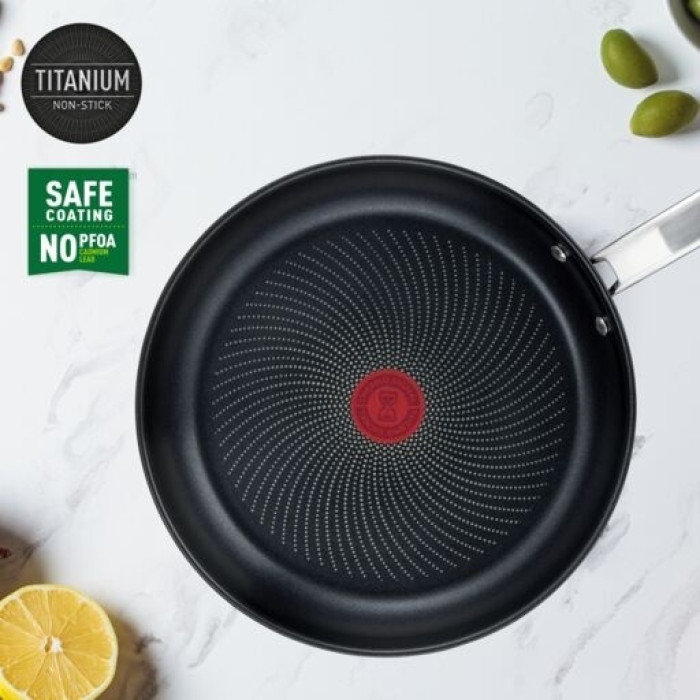 Сковорода универсальная Tefal Intuition G6 B8170444 24 см, сталь