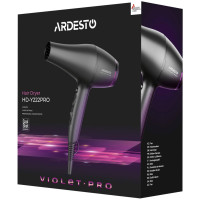 Фен Ardesto HD-Y222PRO / 1850-2200Вт/2 скорости/ 3 темп.режима/диффузор/черный