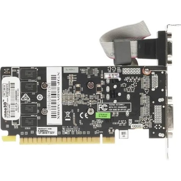 Inno3D GeForce GT 730 LP N73P-BSDV-M5BX 4 ГБ