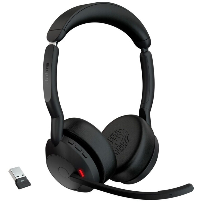 Jabra Evolve2 55 Link380a MS Stereo черный