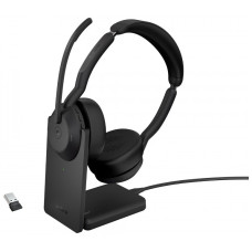 Jabra Evolve2 55 Link380a MS Stereo Stand черный